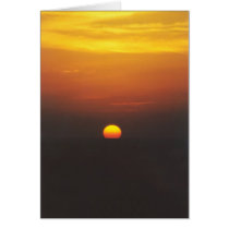Sunset - Mediterranean Sea cards by HLBeach Sunset - Mediterranean Sea cards