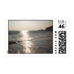 Sunset, medium stamps