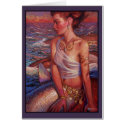 Sunset Mermaid cards