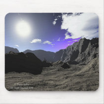 Sunset Mountain Mousepad by creationsbydenise Sunset Mountain Mousepad