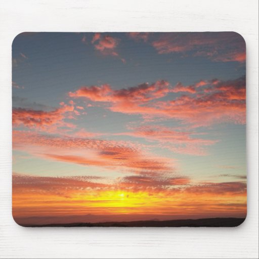 Sunset Mouse Pad Zazzle