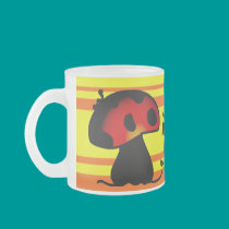sunset mushroom mugs by lissame73 sunset mushroom mugs