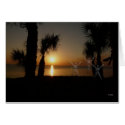 Sunset Mystery -- blank card by BlarneyCards Sunset Mystery -- blank card