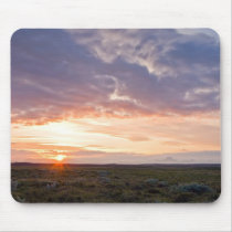 Sunset near Golden waterfall mousepads