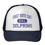 Sunset North Coast - Dolphins - High - Encinitas Hats