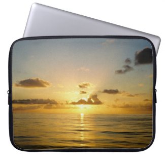 Sunset North of Bermuda Laptop Sleeves