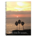 Sunset Notebook - Make time for sunsets
