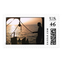 Sunset Ocean postage
