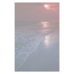 Sunset, ocean, sand, seashore, Florida, U.S.A. Customized Stationery