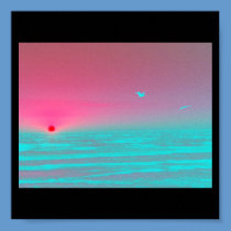 Sunset of my Imagination POSTER posters