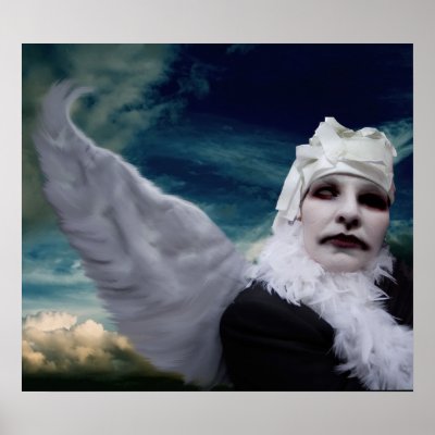 Sunset of The Angel Poster by leannem