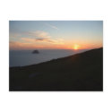 Sunset off the Blasket Islands postcards