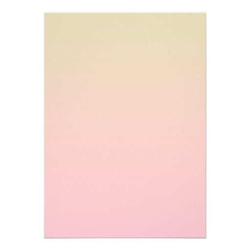Sunset Ombre / Gradient Beach Wedding Invitations