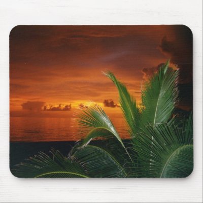 Sunset on Anna Maria Island Mouse Pad by Priscilla48