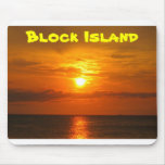 Sunset on Block Island mousepads
