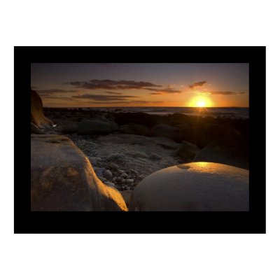 Sunset on Boulder Poster by cARTerART