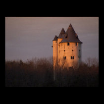 Sunset On Castle Gwynn posters