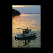 Sunset on Cavtat Bay posters
