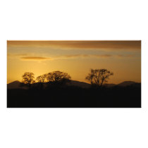Sunset on drymen showfiled photo cards