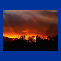 sunset on fire posters by zack12349 sunset on fire posters