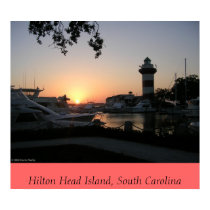 Sunset on Hilton Head Island posters by ktyqueen Sunset on Hilton Head Island posters