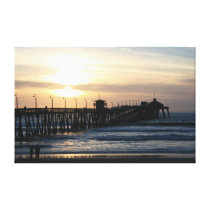 Sunset on IB Canvas Print