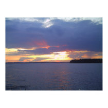 Sunset on Lake Wissota Chippewa Falls, WI posters