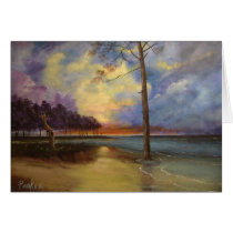 Sunset on Millwood Lake Cards