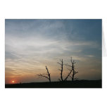 Sunset on mount St. Pieter Greeting Card
