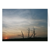 Sunset on mount St. Pieter cards