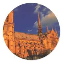 Sunset on Notre Dame stickers