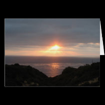 Sunset on Point Loma cards