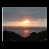 Sunset on Point Loma postcards