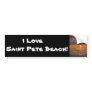 Sunset on Saint Pete Beach Bumper Sticker