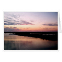 Sunset on Shelter Cove Greeting Card