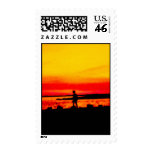 Sunset on the Bay postage