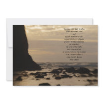 Sunset on the Beach Wedding Invite