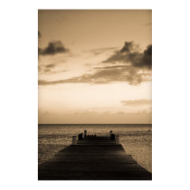 Sunset on the Dock posters by rophoto Sunset on the Dock posters
