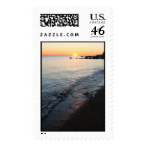 Sunset on the East Coast postage by artsyphotography Sunset on the East Coast postage