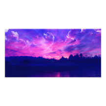 Sunset on the Horizon Photo Cards