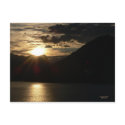 Sunset on the Inside Passage Postcard