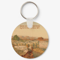 Sunset on the Kanab Desert. keychains