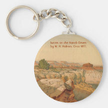 Sunset on the Kanab Desert. Keychains