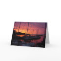 Sunset on the Marina cards