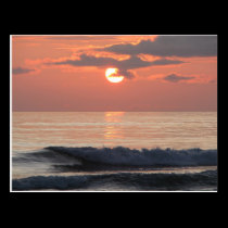 Sunset on the Oregon Coast postcards