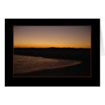 Sunset on the Sand Bar Greeting Card
