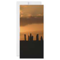 Sunset on the Stones rack cards by BordersPhotography Sunset on the Stones rack cards
