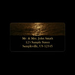 Sunset on the Water Address Label