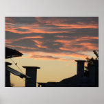 Sunset Over Alligator Pond Print