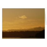 Sunset over Bainbridge Greeting Card